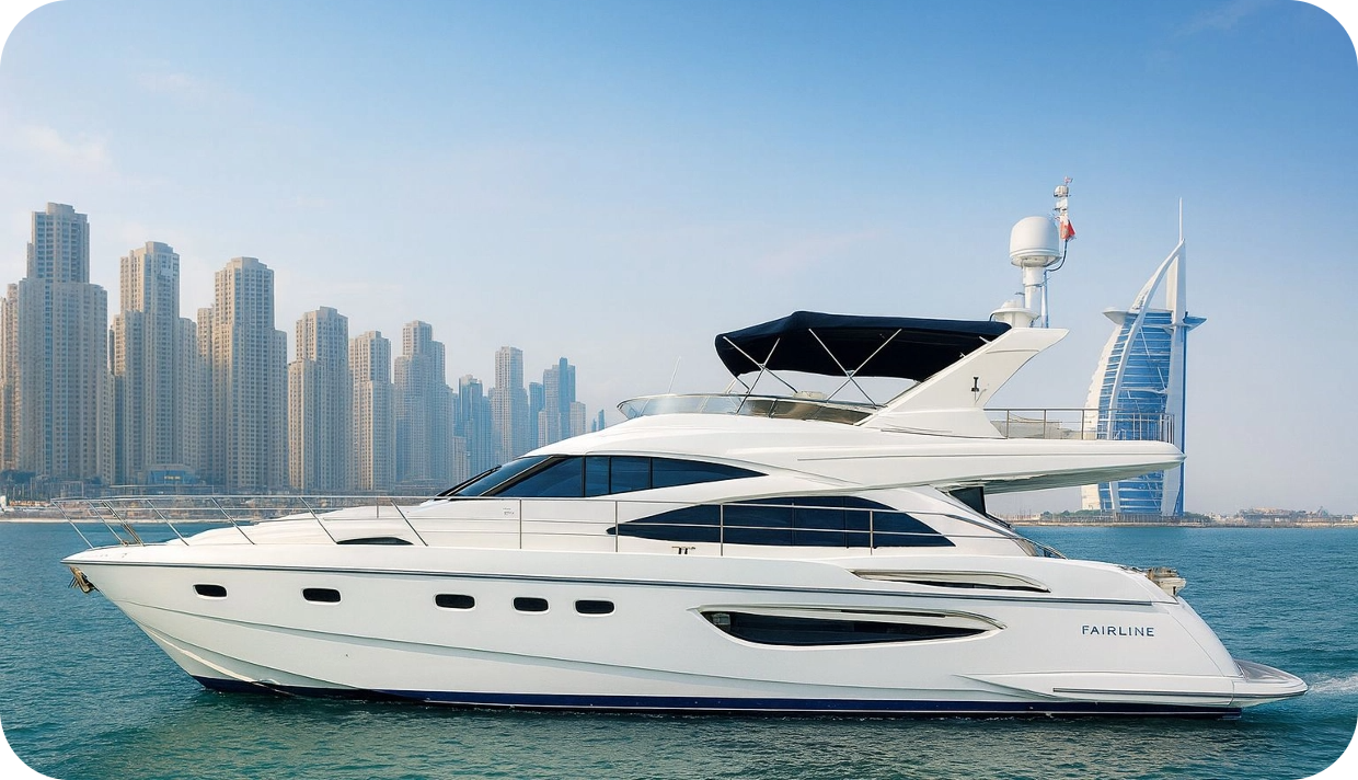 Yacht in Dubai for Rent