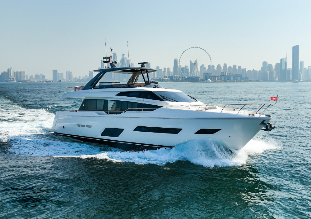Ferretti 780 - Dubai Yacht Rental